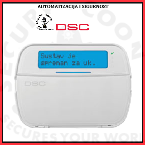 LCD TIPKOVNICA DSC PRO-HS2LCD-EE3