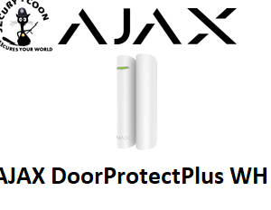 Ajax DoorProtect Plus je bežični detektor otvaranja, udara i nagiba koji djeluje unutar Ajax sigurnosnog sustava