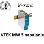 v-tek MW 5 NAPAJANJE