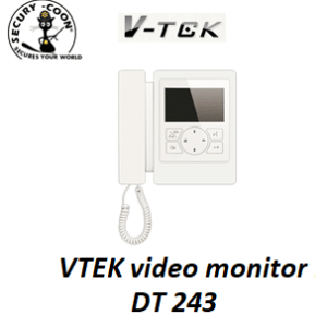 VTEK DT243 video monitor SA SLUŠALICOM