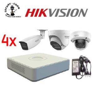 Komplet video nadzora Hikvision sa 4 kamere, vrhunski sustav tehničke zaštite sa aplikacijom na mobitelu.
