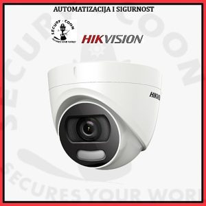 KAMERA 5MP HIKVISION DS-2CE72HFT-F(3,6MM) Rezolucija 5 MP Objektiv 3,6mm Mogućnosti True WDR 130db, 3D Digital Noise Reduction (DNR), Back Light Compensation (BLC), ColorVu Osvjetljenje Vidljivo svjetlo do 20m Stupanj IP zaštite IP67 Napajanje 12 VDC