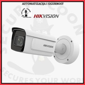 KAMERA 4MP HIKVISION iDS-2CD7A46G0/P-IZHSY 8-32mm Tehnički podaci: Rezolucija 4 MP Objektiv varifokalni, 8mm-32mm Mogućnosti True WDR 140db, 3D Digital Noise Reduction (DNR), Back Light Compensation (BLC), utor za micro SD karticu 256GB, funkcija prepoznavanja tablica, 2x alarm ulaz/izlaz IR osvjetljenje do 50m Kompresija H.265+, H.265, H.264+, H.264, MJPEG Stupanj IP zaštite Za vanjsku upotrebu, IP67, IK10, ugrađen grijač Napajanje 12V DC ili PoE (Power over Ethernet)