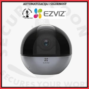 EZVIZ KAMERA 4MP CS-C6W Tehnički podaci: Tehnološka posebnost SMART HOME, motorizirani pan-tilt 340°/75°, AI prepoznavanje ljudi Rezolucija, svjetlina 2560 × 1440, 0.01 Lux (F2.0, AGC ON), 0 Lux uz IR Dodatne funkcije 3D DNR, IR, WDR , detekcija pokreta, dvosmjerni audio, pametno praćenje, funkcija auto zoom/pametno praćenje, WIFI 2,4 GHz, H.265 / H.264 Objektiv 4 mm, F2.0, FOV: 83° horizontalno, 57° vertikalno 104° dijagonalno IR rasvjeta/doseg 10m Zaštita kućišta IP/ konstrukcija Plastika Memorija Micro SD 256 Sučelja RJ45 X 1 (10/100M samo podesivi Ethernet port) Napajanje/baterija 5VDC/2A, 8W Brzina prijenosa 11b: 11Mbps, 11g: 54Mbps, 11n: 72Mbps WIFI standard IEEE802.11b/g/n Security 64/128-bit WEP, WPA/WPA2, WPA-PSK/WPA2-PSK Dimenzije i težina 126 x 126 x 160 mm U pakiranju kamera; baza; vijci; kabel za napajanje 3m, skica za bušenje; adapter za napajanje