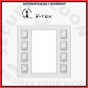 VTEK VIDEO PORTAFON MODUL 8 DUAL TIPKI DMR 821 M8-8