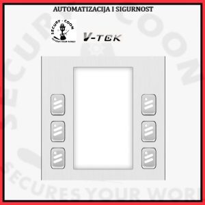 VTEK VIDEO PORTAFON MODUL 6 DUAL TIPKI DMR 821 M8-6