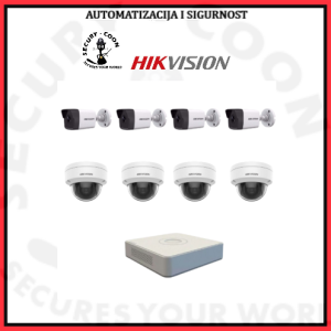 HIKVISION KOMPLET IP 8-CH