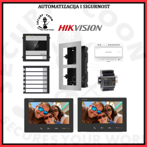 HIKVISION PORTAFON Video komplet 2-wire HD 2 stana