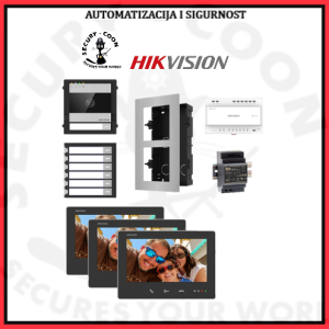 HIKVISION PORTAFON Video komplet 2-wire HD 3 stana