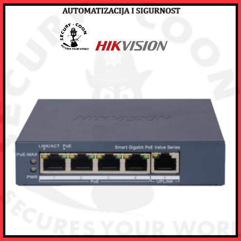 PoE SWITCH DS-3E1505P-EI/M