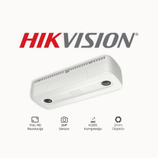 KAMERA ZA BROJANJE LJUDI HIKVISION DS-2CD6825G0/C-IS(2MM)