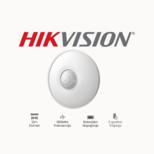 HIKVISION DETEKTOR POKRETA DS-PDCL12-EG2-WE