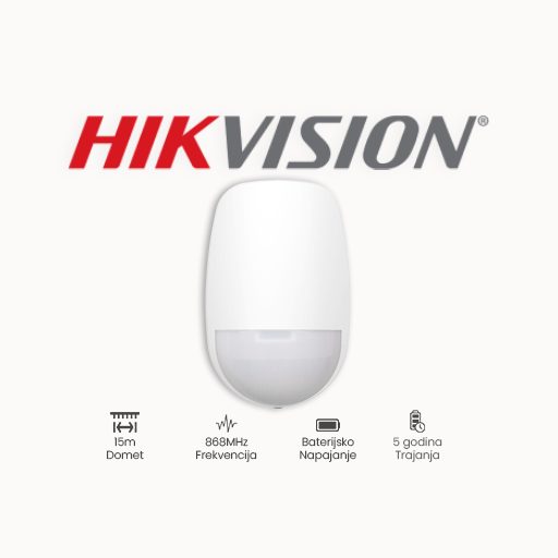 HIKVISION DETEKTOR POKRETA DS-PDP15P-EG2-WE