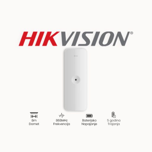 HIKVISION DETEKTOR LOMA STAKLA DS-PDBG8-EG2-WE