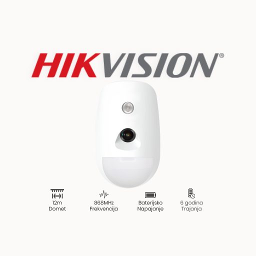 HIKVISION DETEKTOR POKRETA DS-PDPC12P-EG2-WE
