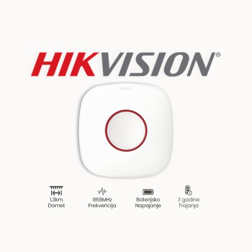 PANIK TIPKA DS-PDEB1-EG2-WE HIKVISION