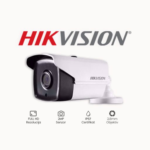 KAMERA 2MP HIKVISION DS-2CE16D8T-IT3E (2,8MM)