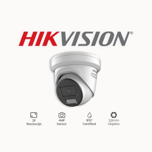 KAMERA 4MP HIKVISION DS-2CD2346G2H-IS2U/SL(2.8mm)