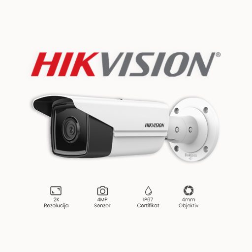 KAMERA 4MP HIKVISION DS-2CD2T43G2-2I (4mm)