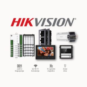 HIKVISION PORTAFON Video komplet 2-wire HD 30 stanova