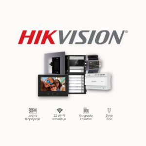 HIKVISION Video komplet 2-wire HD 1 stan