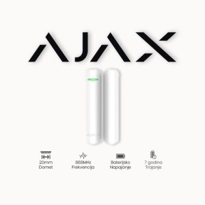 AJAX bežični magnet DoorProtect WH