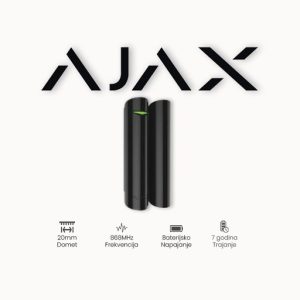 AJAX bežični magnet DoorProtect BL