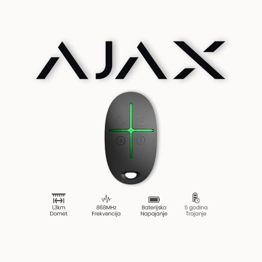 AJAX bežični daljinski -SpaceControl BL