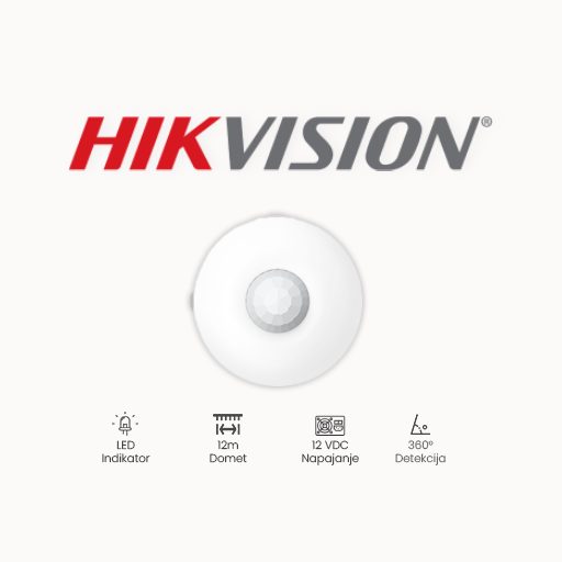HIKVISION DETEKTOR POKRETA DS-PDCL12-EG2