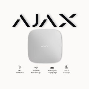 Centralna jedinica (HUB) bežičnog protuprovalnog sustava sa integriranim LAN, WiFi i Dual-SIM GSM/GPRS komunikatorom, omogućeno dodavanje i rad do 150 bežičnih uređaja, 25 particija, max 99 korisnika. Ugrađena back-up baterija. Bijele boje