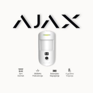 AJAX detektor sa kamerom MotionCamera WH