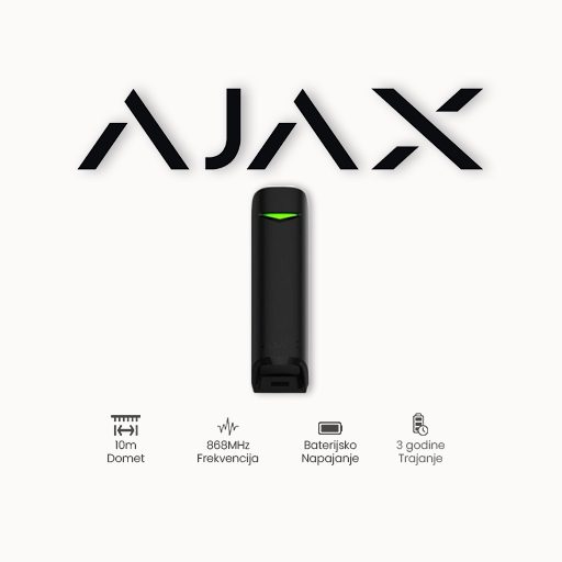 AJAX bežična zavjesa MotionProtect Curtain BL