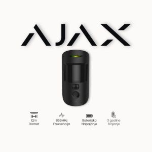 AJAX detektor sa kamerom MotionCamera BL