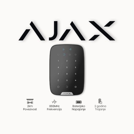 AJAX FIBRA Keypad BL