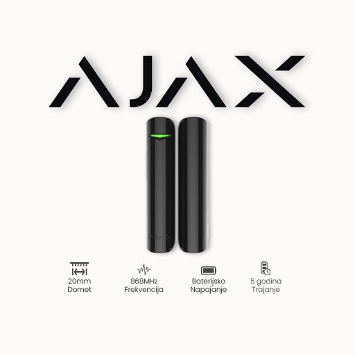 AJAX FIBRA DoorProtectPlus BL