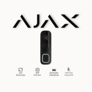 Ajax Doorbell BL Video portafon