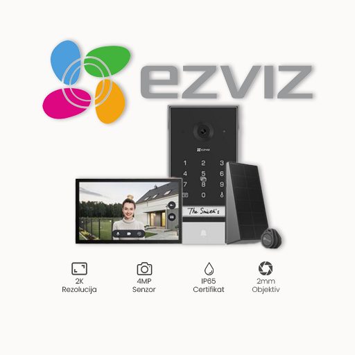 EZVIZ Wi-Fi AUDIO-VIDEO ZVONO