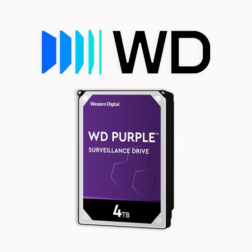 DISK HDD WD Purple 4TB