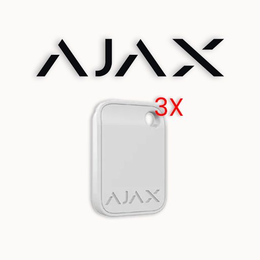 AJAX PRIVJESAK Tag white RFID 3