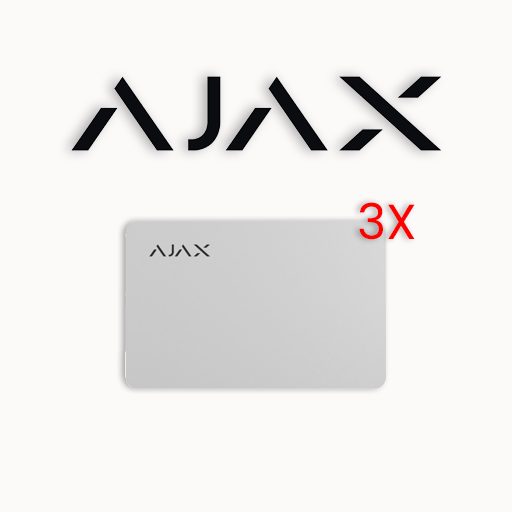 AJAX RFID KARTICA Pass white 3