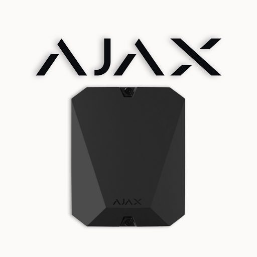AJAX VHF Bridge BL AJAX VHF Bridge, međusklop za povezivanje radio komunikatora na Ajax sustav, u kućištu crne boje