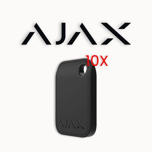 Ajax Tag black RFID (10pcs)