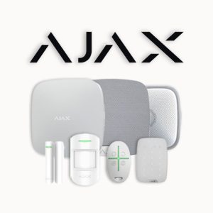 AJAX ALARMNI KOMPLET 1 Osim upravljanja sustavom, vrlo korisne su realtime push-notifikacije o bilo kojem eventu sustava (aktvacija, deaktivacija, alarm, greška). Centrala također dolazi sa integriranim GSM/GPRS komunikatorom tako da više nema potrebe za fiksnom telefonskom linijom. Ajax alarmni komplet sastoji se od: • Alarmna centrala Ajax HUB • integrirani IP modul i GSM/GPRS modul • backup baterija • Ajax bežični magnetni kontakt (ulazna vrata) • Ajax bežični detektor pokreta x2 • Ajax bežična touch tipkovnica • Ajax bežična vanjska sirena • Ajax bežična unutarnja sirena • mobilna aplikacija
