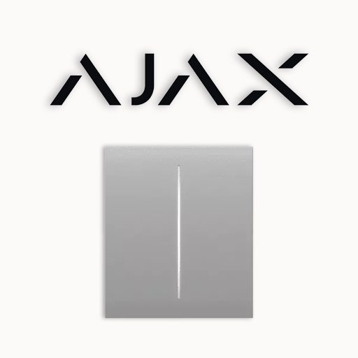 Ajax CenterButton (2-gang) WH