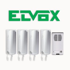 ELVOX AUDIO PORTAFON KIT - NADŽBUKNI - 4 KORISNIKA - 4+N