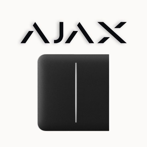 Ajax CenterButton (2-gang) BL