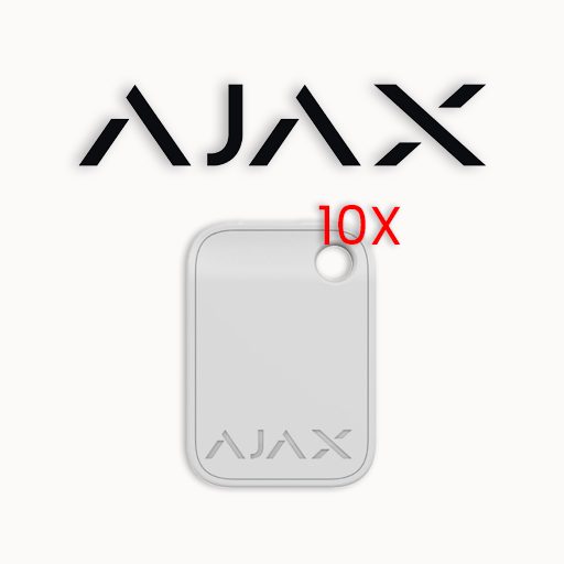 AJAX Tag white RFID (10pcs)