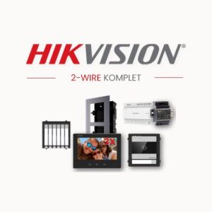 HIKVISION PORTAFON Video komplet 2-wire HD 3 stana