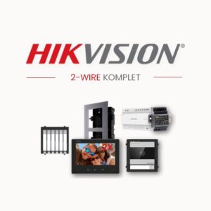 HIKVISION PORTAFON Video komplet 2-wire HD 2 stana