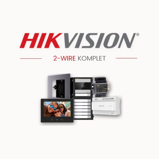 HIKVISION Video komplet 2-wire HD 1 stan